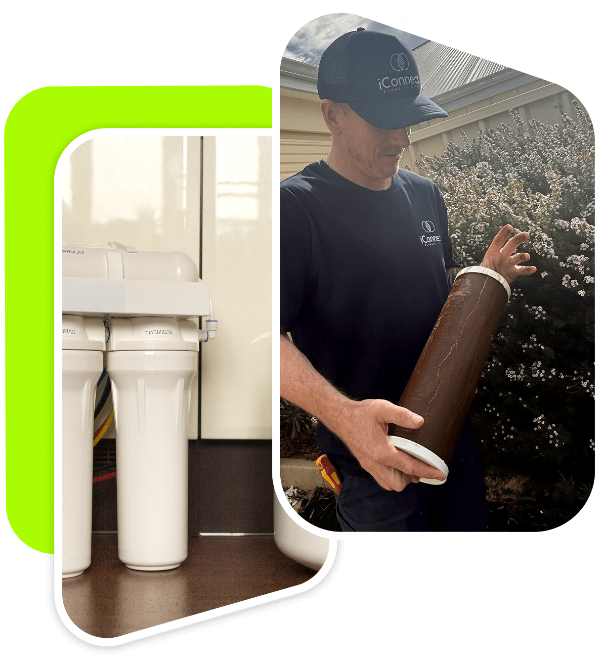 2 stage water filtration systems perth change out by a licensed plumber.