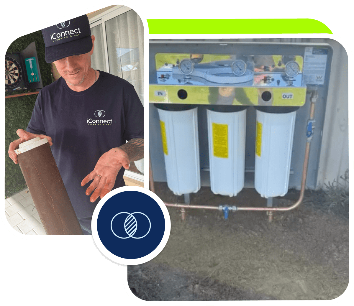 3 stage water filtration systems perth change out by a licensed plumber.